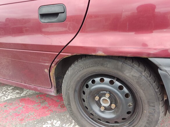 1996 Opel Astra F, пурпурный - вид 6