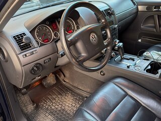 2006 Volkswagen Touareg I, синий, 790000 рублей, вид 5