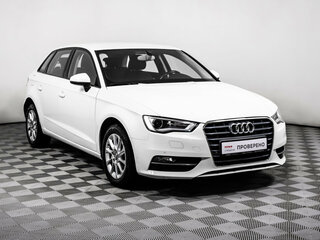 2014 Audi A3 III (8V), белый, 1449000 рублей, вид 3