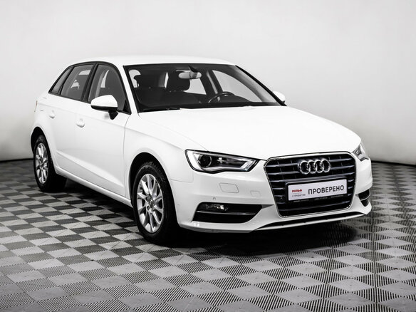 2014 Audi A3 III (8V), белый, 1449000 рублей - вид 2
