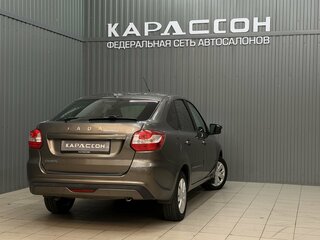 2019 Lada (ВАЗ) Granta I Рестайлинг, коричневый, 620000 рублей, вид 2