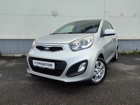2012 Kia Picanto II, серебристый, 845000 рублей, вид 1