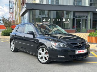 2007 Mazda 3 I (BK) Рестайлинг, чёрный, 600000 рублей, вид 3