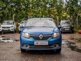 2016 Renault Logan II, синий, 685000 рублей, вид 3