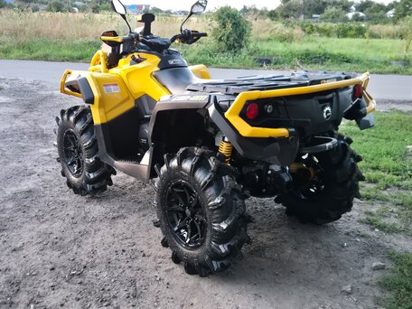 2021 BRP Can-Am Outlander X MR 1000R, жёлтый, 1600000 рублей, вид 4