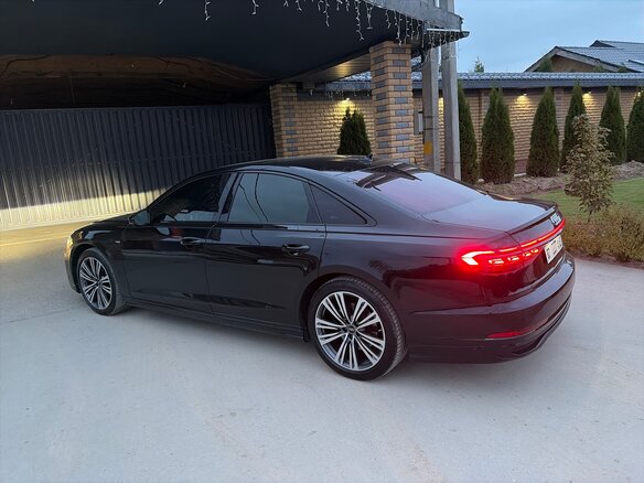 2023 Audi A8 50 TDI IV (D5) Рестайлинг, чёрный, 6300000 рублей - вид 8