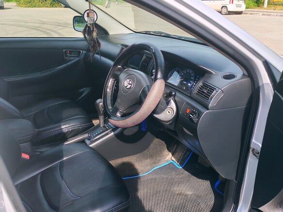 2003 Toyota Corolla Runx IX (E120, E130), серый, 530000 рублей - вид 7