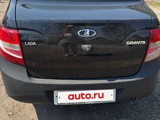 2016 Lada (ВАЗ) Granta I, чёрный, 320000 рублей, вид 1