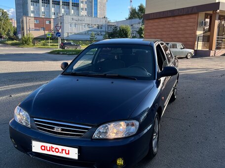 2007 Kia Spectra I Рестайлинг 2, синий, 190000 рублей, вид 1