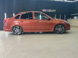 2014 Lada (ВАЗ) Granta Sport I, оранжевый, 650000 рублей, вид 1