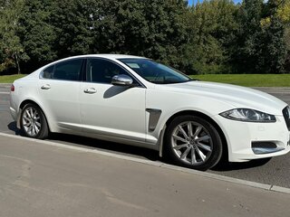2012 Jaguar XF I Рестайлинг, белый, 1600000 рублей, вид 3