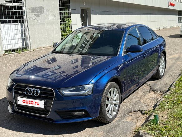 2014 Audi A4 IV (B8) Рестайлинг, синий