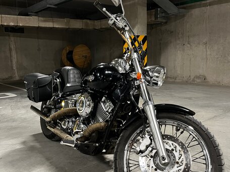 2004 Yamaha XVS400 Drag Star, чёрный, 440000 рублей, вид 3