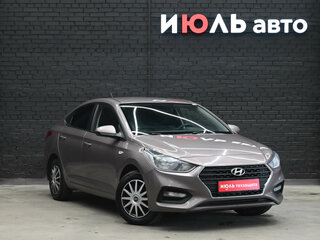 2019 Hyundai Solaris II, коричневый, 1230000 рублей, вид 3