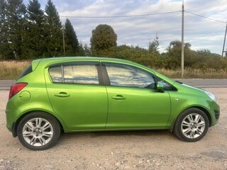 2012 Opel Corsa D Рестайлинг II, зелёный, 600000 рублей, вид 2