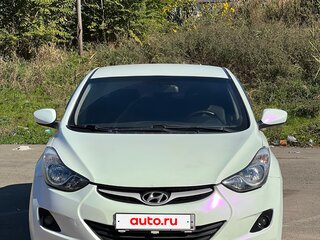 2013 Hyundai Elantra V (MD), белый, 670000 рублей, вид 3
