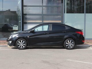 2016 Hyundai Solaris I Рестайлинг, чёрный, 1047000 рублей, вид 3