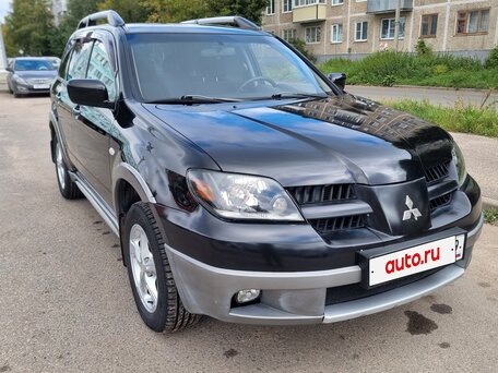 2006 Mitsubishi Outlander I, чёрный, 850000 рублей, вид 2