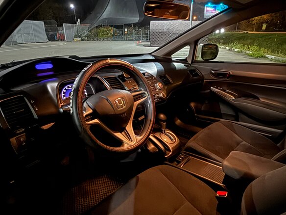 2009 Honda Civic VIII Рестайлинг, белый - вид 6