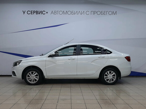 2017 Lada (ВАЗ) Vesta I, белый - вид 1