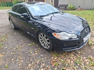 2008 Jaguar XF I, чёрный, 550000 рублей, вид 1
