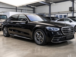 2025 Mercedes-Benz S-Класс 350 d Long 4MATIC VII (W223), чёрный, 13170000 рублей, вид 3