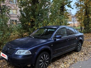 2001 Volkswagen Passat B5 Рестайлинг, синий, 250000 рублей, вид 4