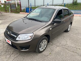 2017 Lada (ВАЗ) Granta I, коричневый, 577000 рублей, вид 1