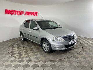 2013 Renault Logan I Рестайлинг, серый, 485000 рублей, вид 3