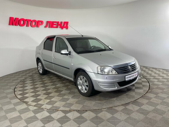 2013 Renault Logan I Рестайлинг, серый, 455000 рублей - вид 3