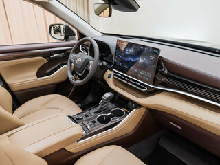 2026 Toyota Highlander IV (XU70), чёрный, 5595000 рублей, вид 3