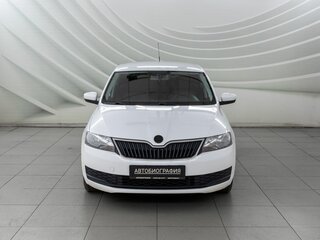2017 Skoda Rapid I Рестайлинг, белый, 1148000 рублей, вид 2