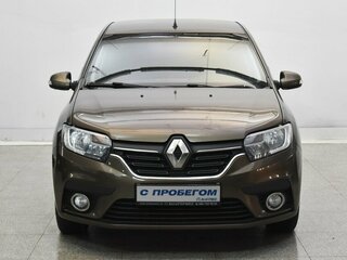 2018 Renault Logan II Рестайлинг, коричневый, 895000 рублей, вид 2