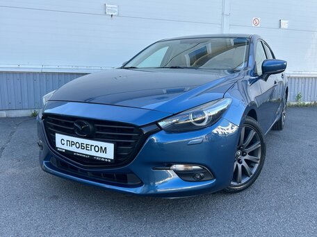 2016 Mazda 3 III (BM) Рестайлинг, голубой, 1329000 рублей, вид 1