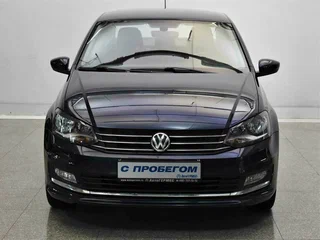 2015 Volkswagen Polo V Рестайлинг, синий, 1255000 рублей, вид 2