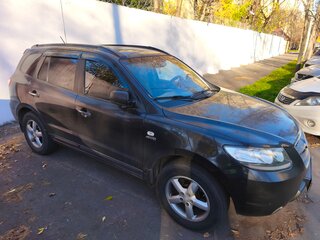 2006 Hyundai Santa Fe II, чёрный, 1100000 рублей, вид 2