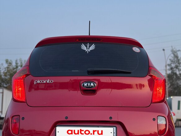 2014 Kia Picanto II, красный, 850000 рублей - вид 8