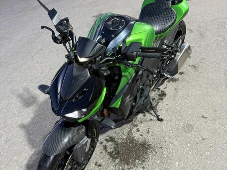 2013 Kawasaki Z 1000, зелёный, 805000 рублей, вид 2