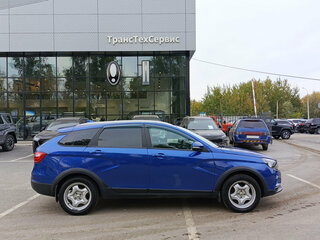 2021 Lada (ВАЗ) Vesta SW Cross I, синий, 1029000 рублей, вид 4