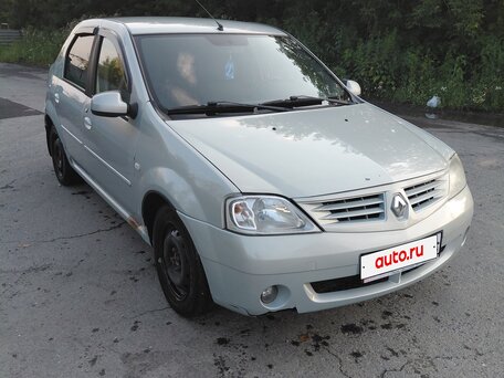 2009 Renault Logan I, серый, 250000 рублей, вид 2