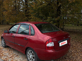 2006 Lada (ВАЗ) Kalina I, красный, 181000 рублей, вид 4