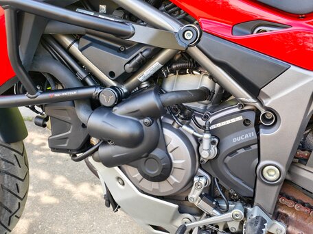 2018 Ducati Multistrada 1260, пурпурный, 1500000 рублей, вид 5