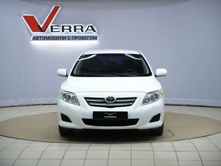 2008 Toyota Corolla X (E140, E150), белый, 730000 рублей, вид 2