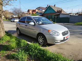 2007 Hyundai Verna II, серебристый, 430000 рублей, вид 2