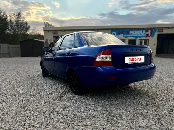 2011 Lada (ВАЗ) Priora I, синий, 330000 рублей - вид 5