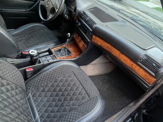 1989 BMW 7 серии 730i II (E32), чёрный, 300000 рублей, вид 4