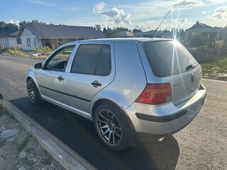 2003 Volkswagen Golf IV, серебристый, 360000 рублей, вид 4