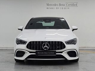 2025 Mercedes-Benz CLA AMG 45 AMG S II (C118, X118) Рестайлинг, белый, 11666666 рублей, вид 2