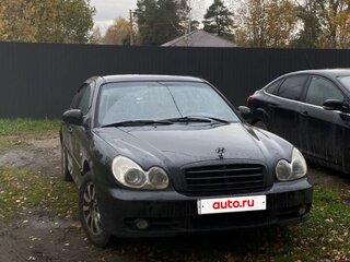 2007 Hyundai Sonata ТагАЗ IV (EF) Рестайлинг, чёрный, 470000 рублей, вид 2