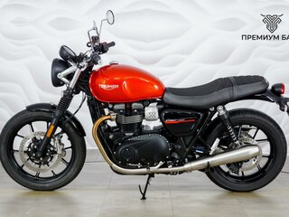 2020 Triumph Street Twin, красный, 799000 рублей, вид 2